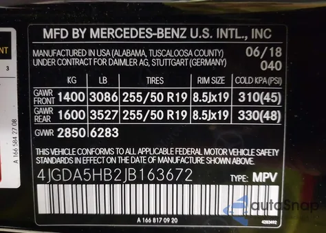 2018 Mercedes-Benz Gle 350 4Matic from USA, damaged, VIN 4JGDA5HB2JB163672